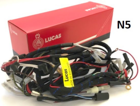 Picture of Wiring harness : Mag/Dyno type : Featherbed frame