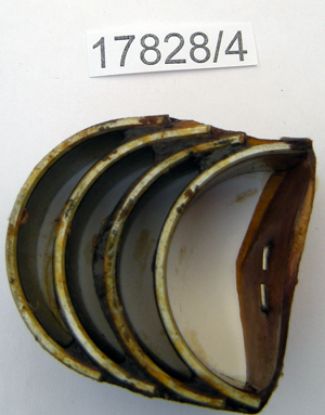 Picture of Big end shells : Engine set : Vandervell : NOS shop soiled : - 0.040 inch : 1.500 inch diameter