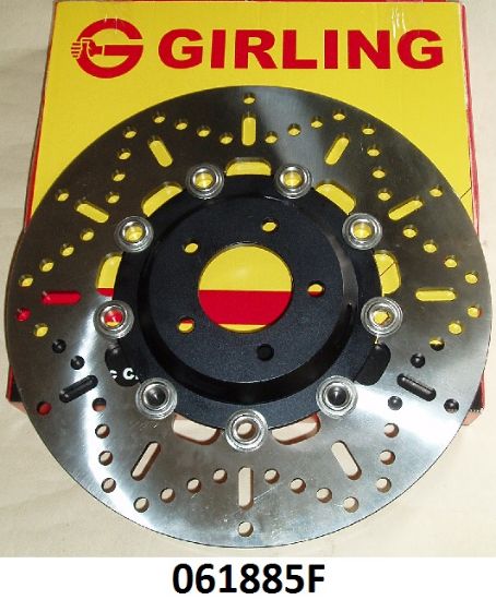 Picture of Brake disc : Standard size : Floating type : Genuine Girling