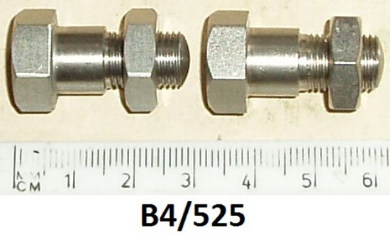 Picture of Centre stand bolt : Pair : Stainless steel : Including nuts