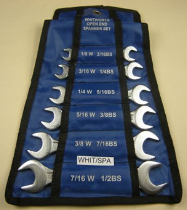 Picture of Spanner set : Open ended : BSW/BSF