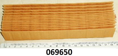 Picture of Air filter element : For wedge shaped air cleaners/filters