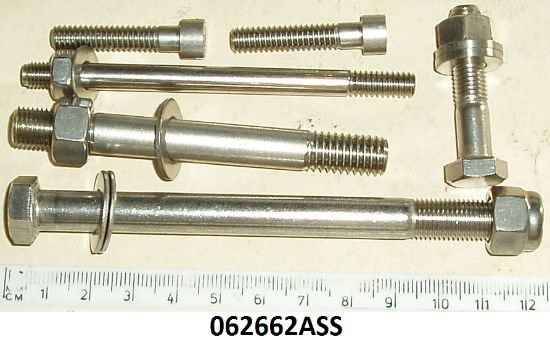 Picture of Crankcase fittings kit : 850cc Commando : Pre MK3 : Stainless steel