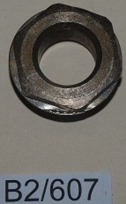 Picture of Nut : Bottom fork bush retaining : Use with retainer B2/608