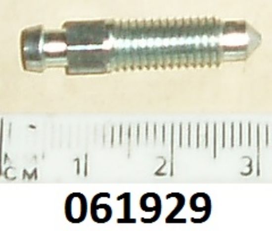 Picture of Bleed nipple : Original type calipers : 1/4UNF thread : Plated
