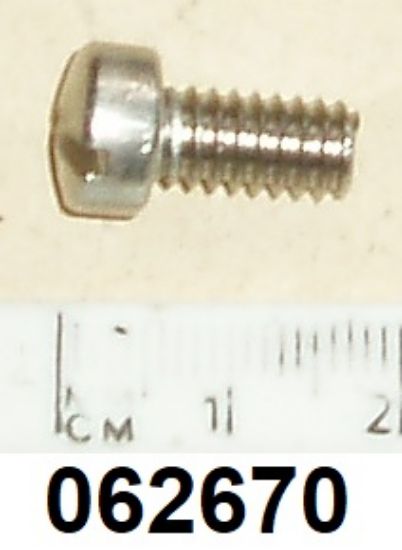 Picture of Screw : Tacho housing : In crankcase : Stainless steel
