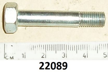 Picture of Bolt : Bottom : Rear shock absorber : Plated