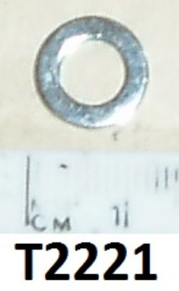 Picture of Washer : Various positions : 1/4in internal diameter : Plated