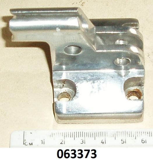Picture of Bracket : Front brake lever pivot : Polished alloy