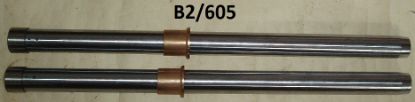 Picture of Fork stanchion : Pair : Long Roadholders : Including bushes : Made in England