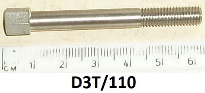 Picture of Bolt : Replaces stud : Rocker box : Short : 1/4 inch diameter : Alloy heads : Stainless steel