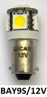 Picture of Light bulb : Pilot and instruments : 12 volt : LED : Genuine Lucas