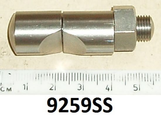 Picture of Bolt : Fork top clip : Including spacer and nut : Girder forks : Stainless steel