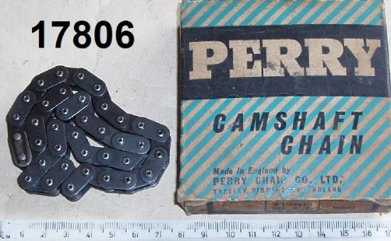 Picture of Cam chain : 38 links : Perry : Fitted with split link! : NOS shop soiled