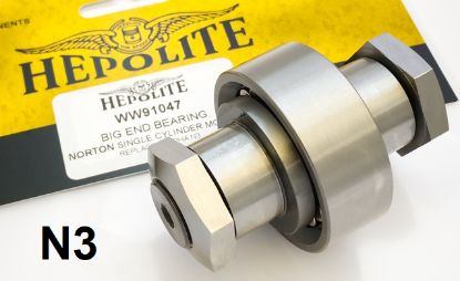 Picture of Big end assembly : All Singles 1933-1963 : Hepolite : Made in England