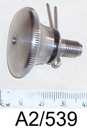 Picture of Tool box knob : Includes washer and split pin A2/195 : Stainless steel