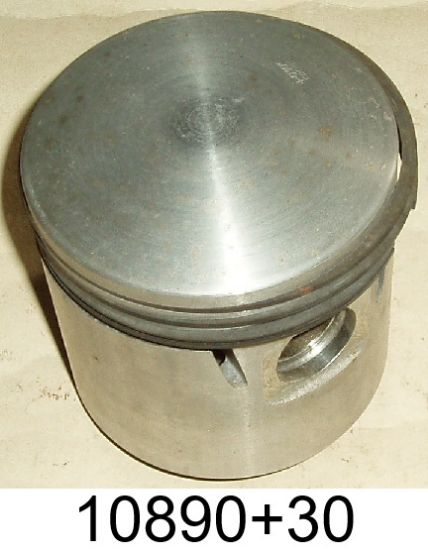 Picture of Piston : Model Big4 : Complete : 82mm +30 bore : NOS shop soiled : Helpex