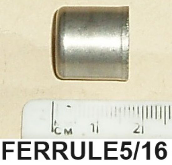 Picture of Ferrule : For 5/16 inch I/D pipe : 0.575inch internal diameter : Stainless steel