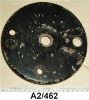 Picture of Brake plate : Rear wheel : Torque arm type : Missing parts including torque arm stud, cam bearing and shield!