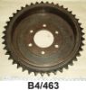 Picture of Wheel sprocket/brake drum : Rear : 5/8in x 1/4in : 3 ring type : NOS shop soiled