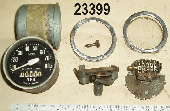 Picture of Speedometer :  Smiths : Jubilee and Navigator : REQUIRES REPAIR! : Includes some spares