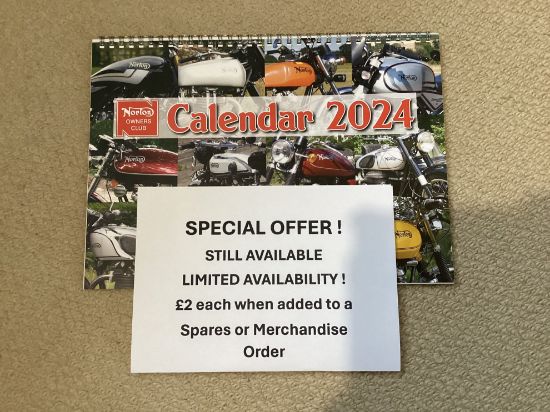 Norton Owners Club NOC 2024 Calendar Buy One Only UK   0004255 Noc 2024 Calendar Buy One Only Uk 550 