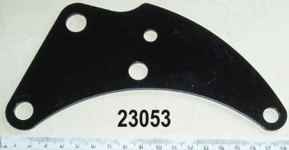 Picture of Engine plate : Front : Slimline Featherbed Singles : Pair : Painted black