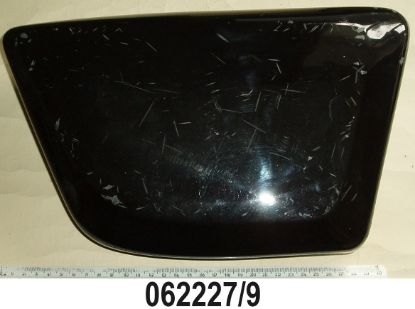 Picture of Accessory cover : Side panel : Left hand : Black : Fibre glass