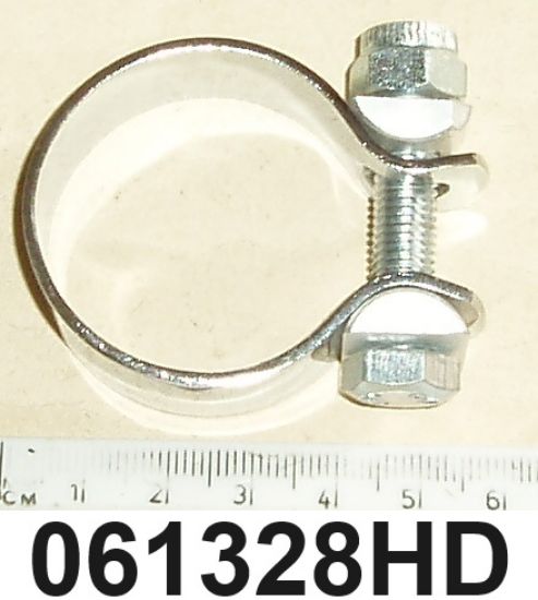 Picture of Silencer clamp : 1 1/2 inch : Heavy duty : D type washer