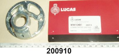 Picture of Dynamo bearing  mounting casting : Brush end : Genuine Lucas : Lucas E3L, E3LM & E3N dynamos